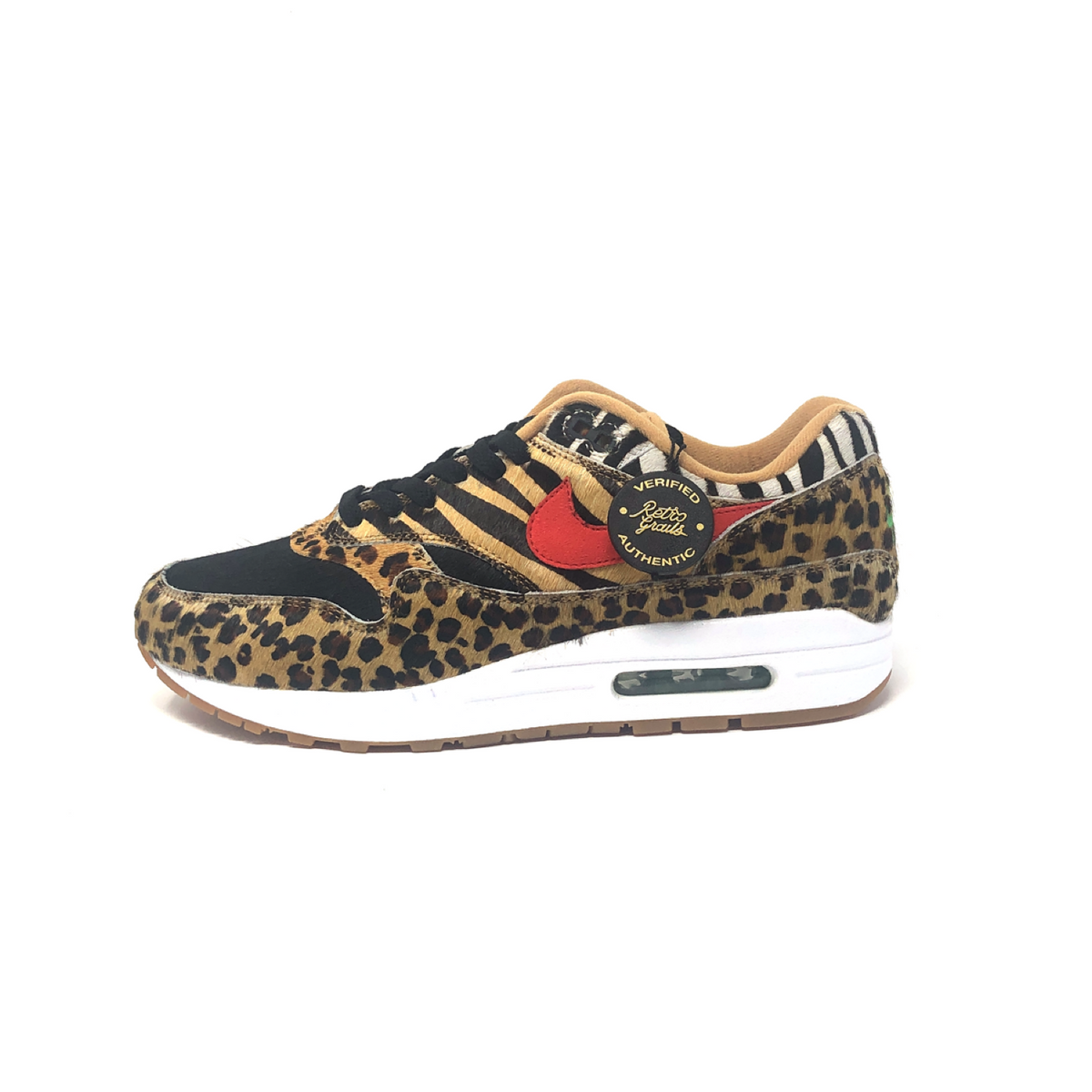 Nike Air Max 1 Atmos Animal Pack 2.0 (2018 All Black Box) – Retro