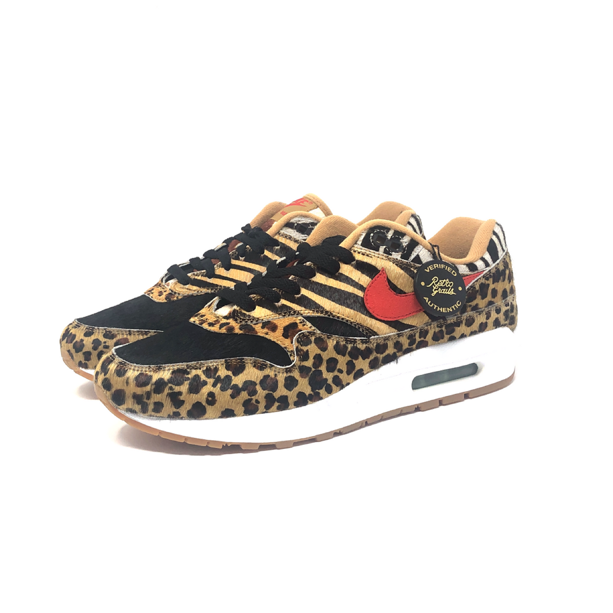 Nike Air Max 1 Atmos Animal Pack 2.0 (2018 All Black Box) – Retro
