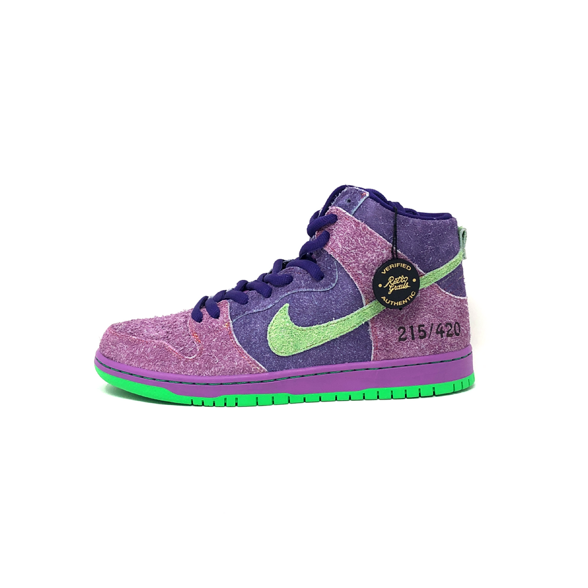 Nike SB Dunk High Reverse Skunk 420 (Regular Box) #215/420 – Retro