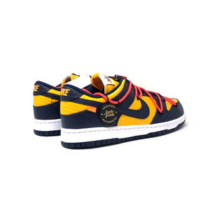 Nike Dunk Low Off-White University Gold Midnight Navy