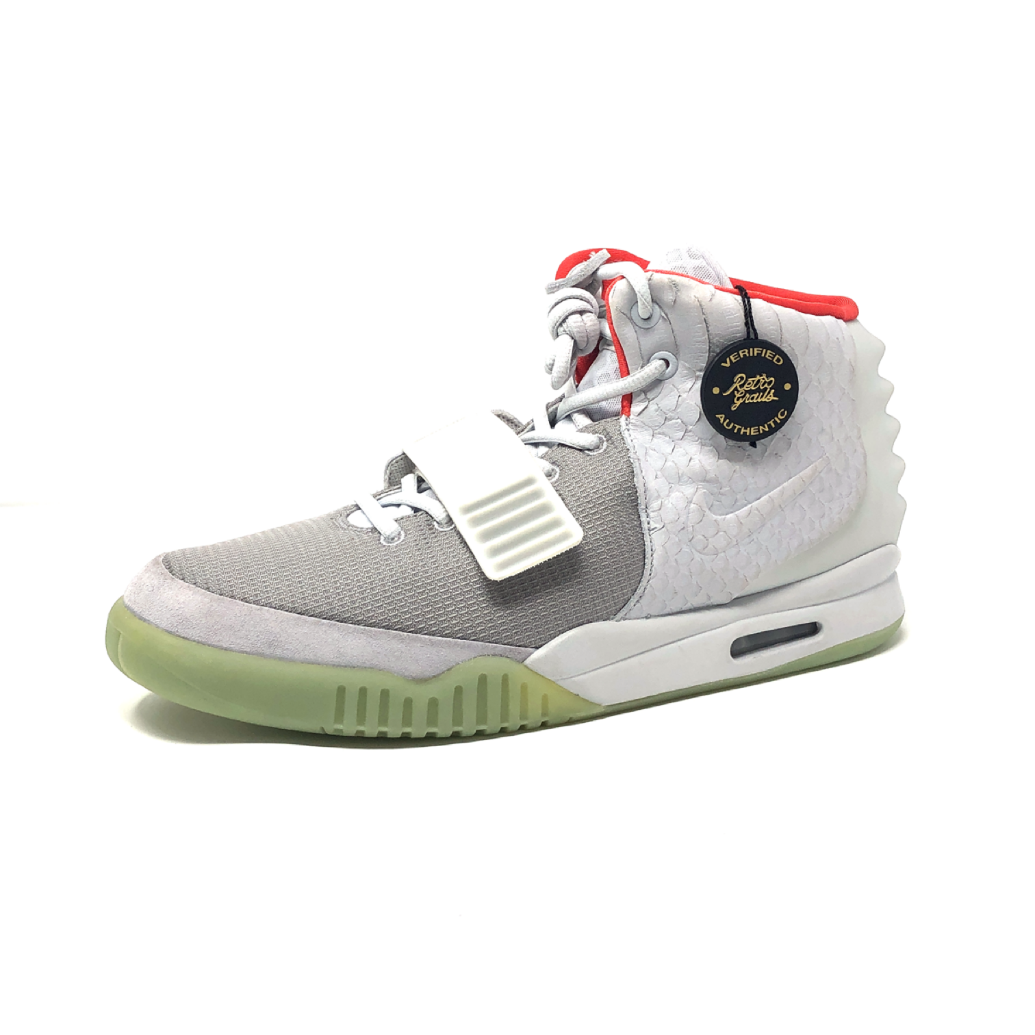 Nike 'Air Yeezy II' in platinum (2012)