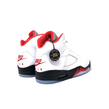 Load image into Gallery viewer, Jordan 5 Retro Fire Red Silver Tongue (2020)