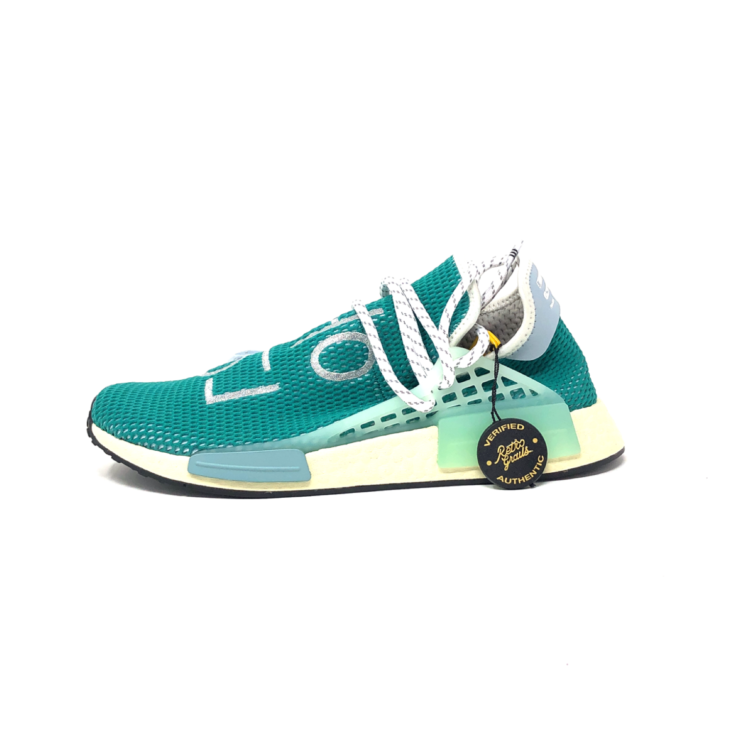 Adidas NMD Hu Pharrell Dash Green Retro Grails Adidas NMD Hu Pharrell Dash Green Retro Grails