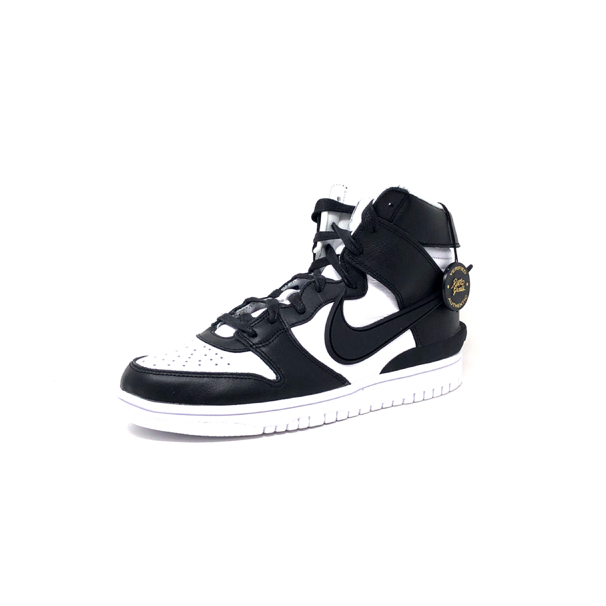 ambush x nike dunk high black mens white