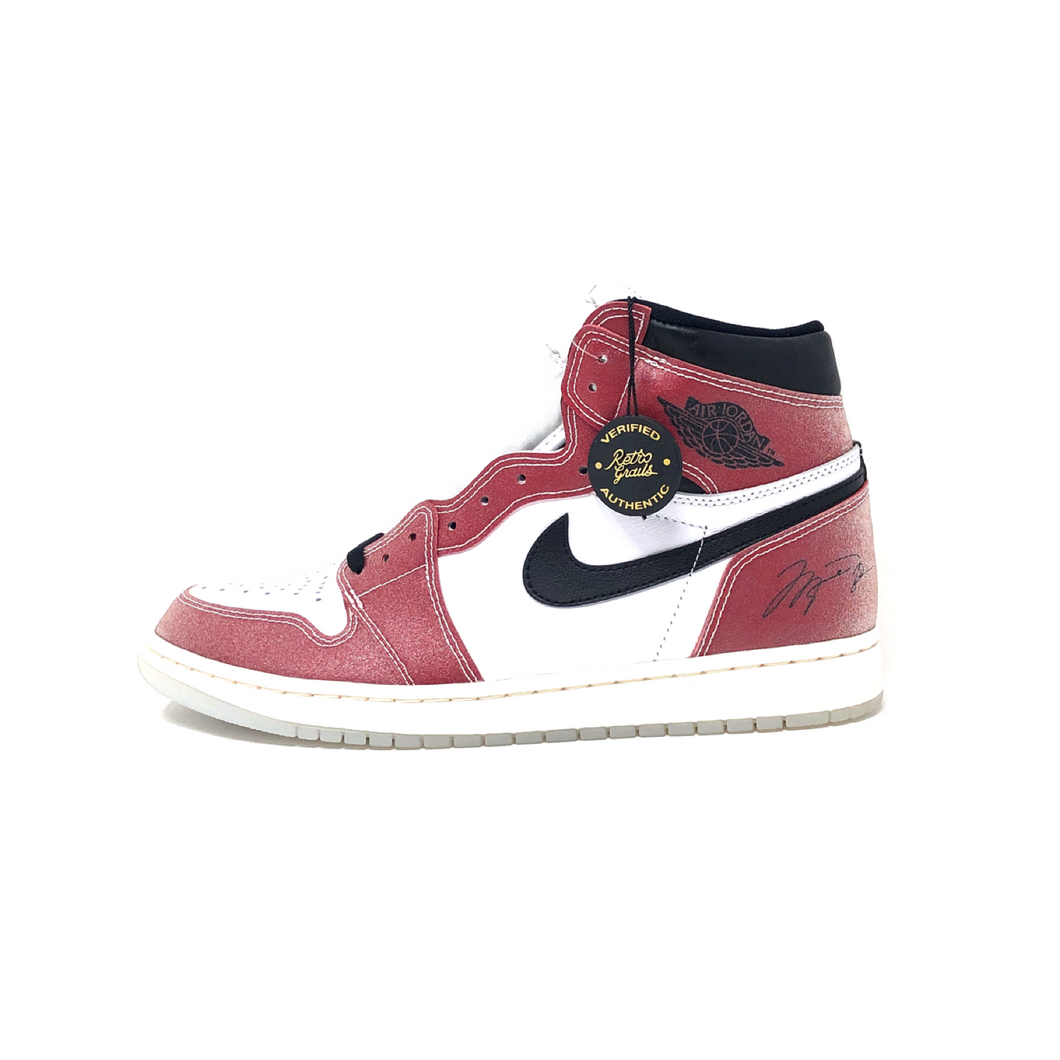 Jordan 1 Retro High Trophy Room Chicago ( Friends and Family) W/ Blue Laces