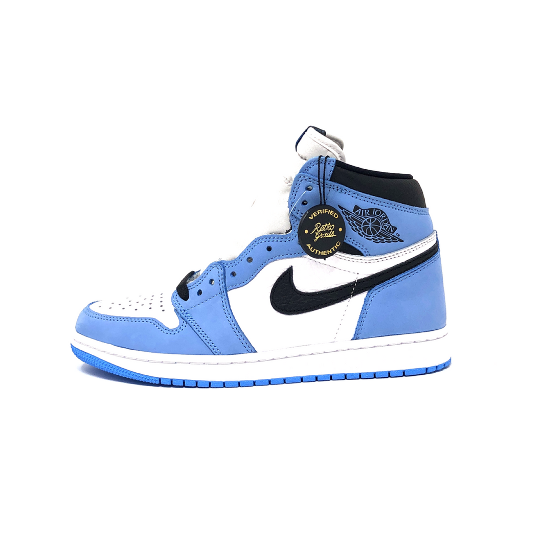 Jordan 1 Retro High White University Blue Black