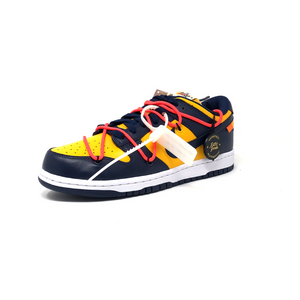 Nike Dunk Low Off-White University Gold Midnight Navy